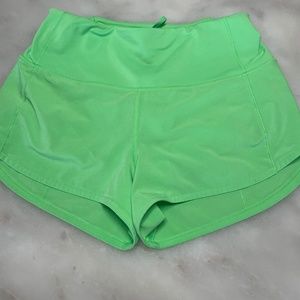 Lululemon Sped Up Shorts